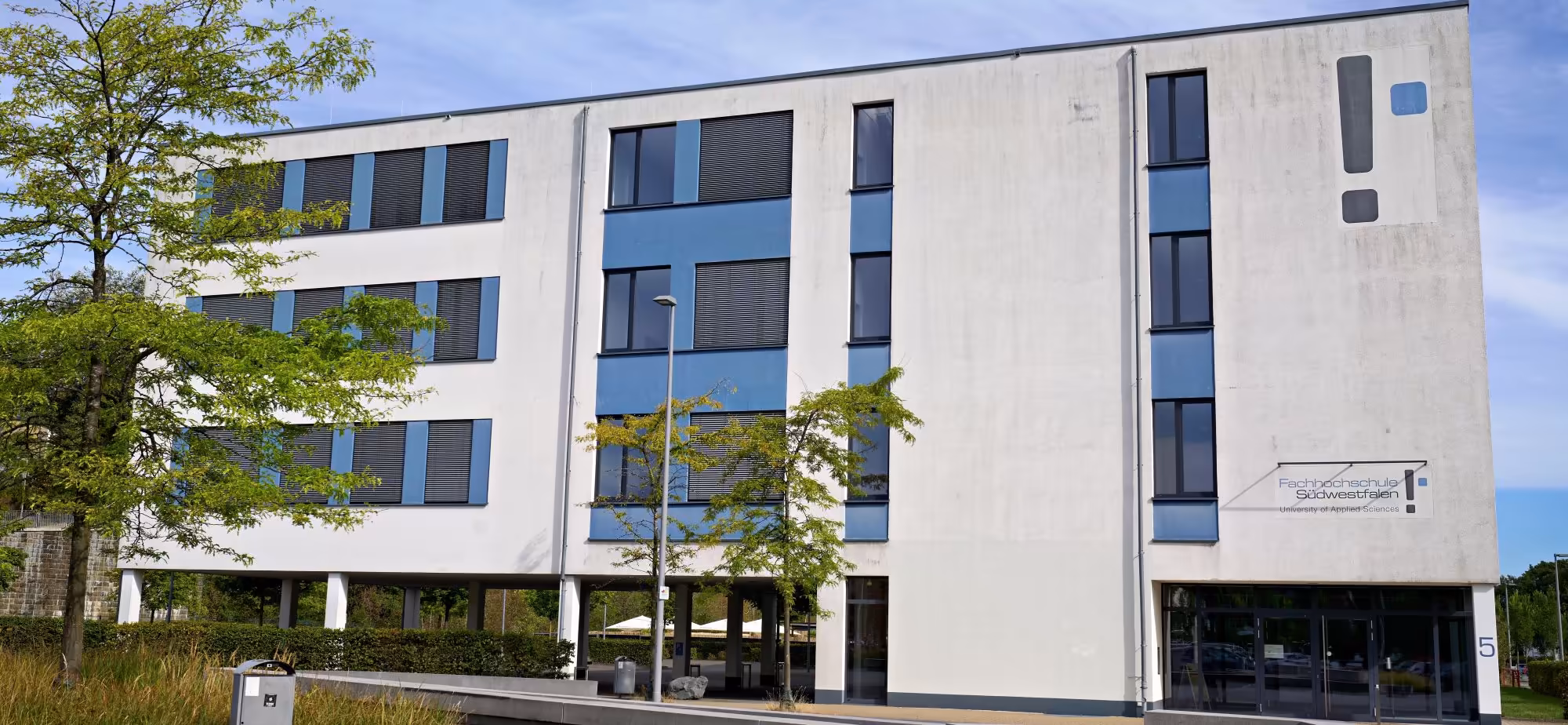 Gebäude 5 der Fachhochschule Südwestfalen in Lüdenscheid